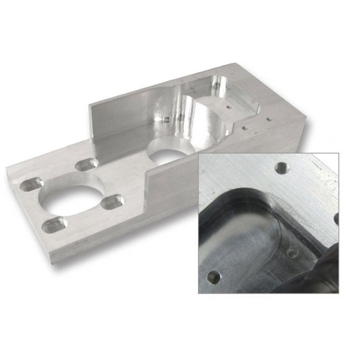 الإسكان الألومنيوم مخرطة CNC
