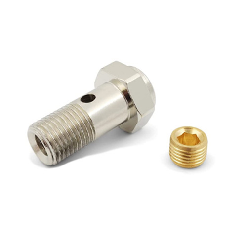الفولاذ المقاوم للصدأ Banjo Bolts Brake Fitting Adapter